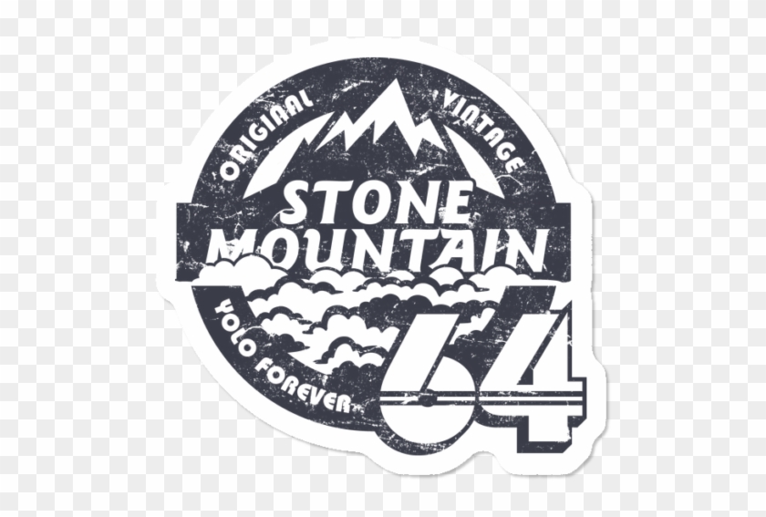 Stonemountain64 Retro Sticker - Label Clipart #3328863