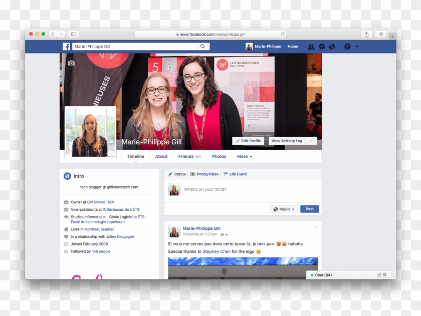 Facebook Profile Clipart