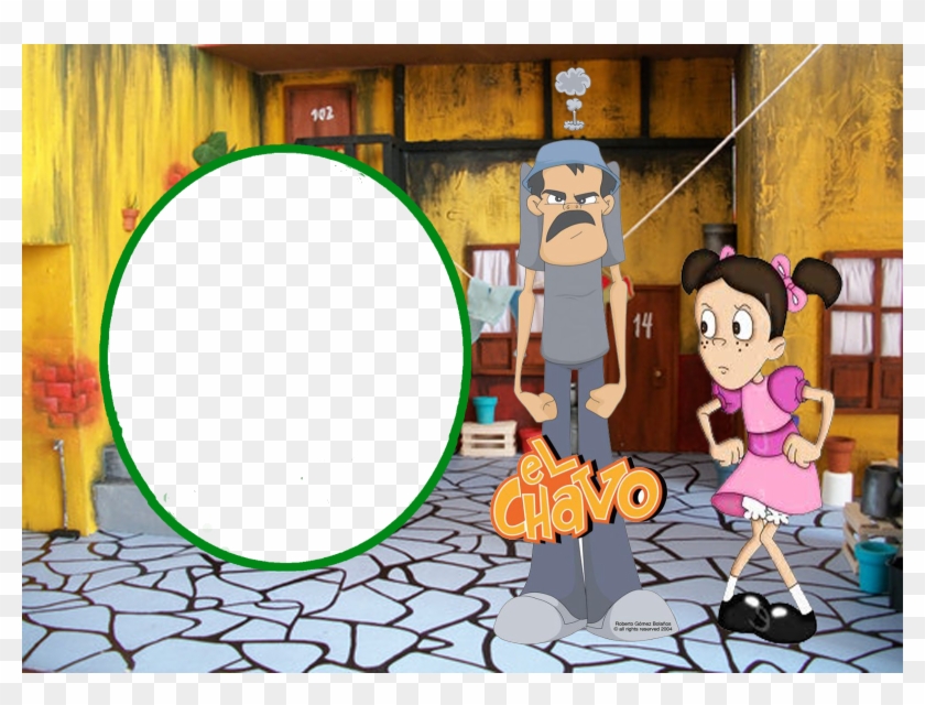 Imagenes Del Chavo Del Ocho Animado - Marcos Para Fotos Del Chavo Del 8 Animado Clipart