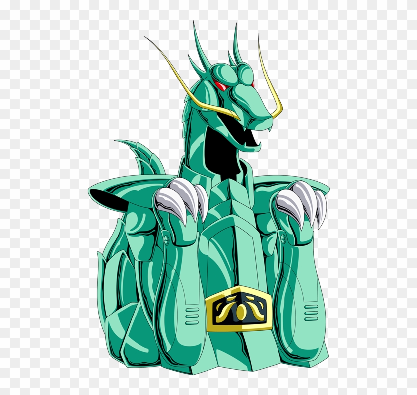 Armaduras De Los Caballeros De Bronce - Armadura De Dragon Caballeros Del Zodiaco Clipart