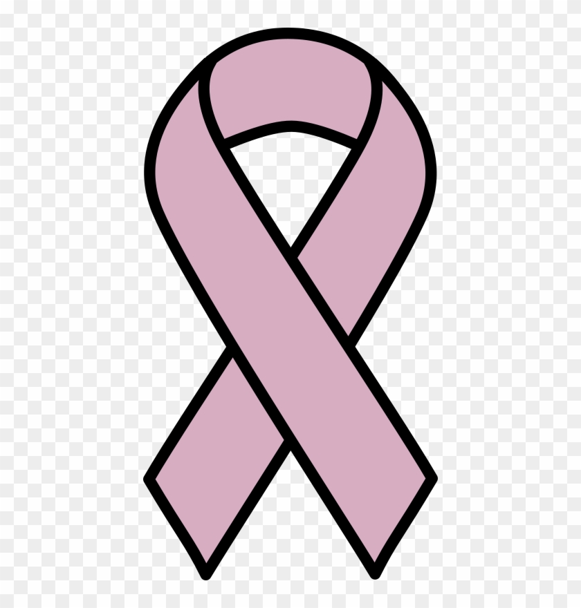 Lavender Ribbon For All Cancers - Clip Art Breast Cancer Ribbon - Png Download #3330355