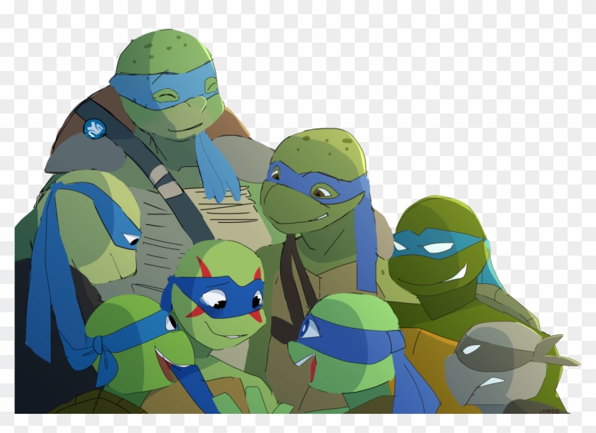 All Things Teenage Mutant Ninja Turtles, As Curated - Rise Of The Teenage Mutant Ninja Turtles Leo Clipart