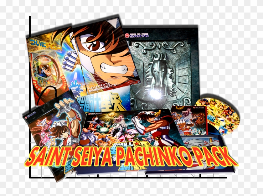 He Recuperado Un Pack Antiguo De Mercha Que Compré - Pachinko Saint Seiya Clipart