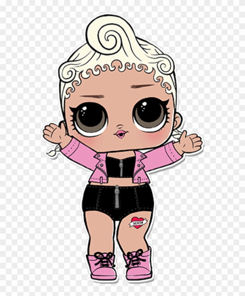 Bonecas Lol Serie 2 Retro Club Pink Baby Png - Lol Surprise Pink Baby Clipart