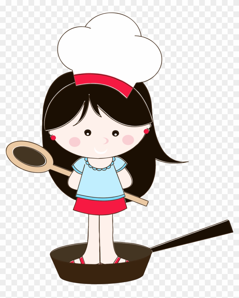 Bonecas Em Png - Bonequinha Cozinheira Png Clipart