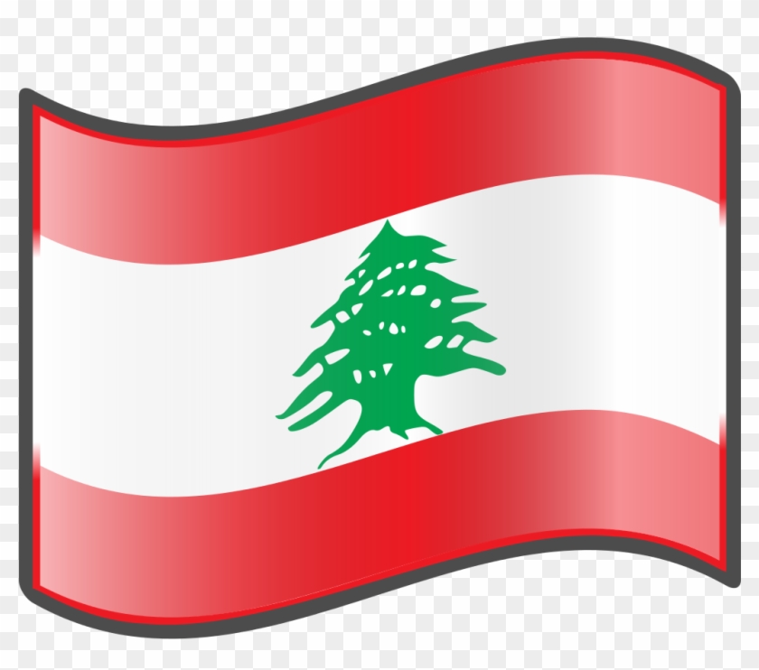 Nuvola Lebanese Flag - Lebanon Flag Svg Clipart