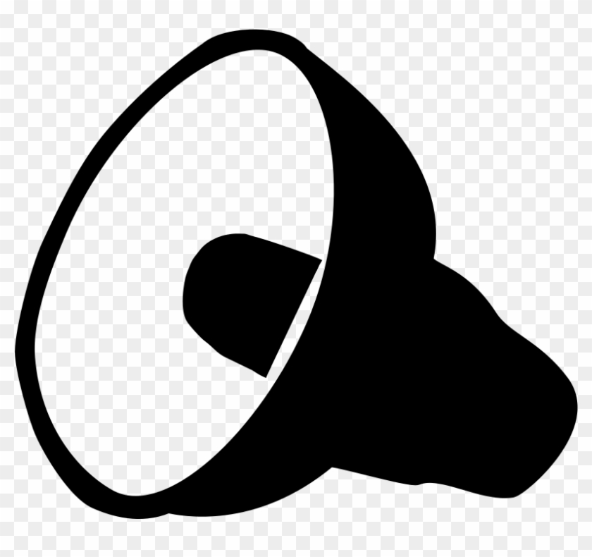 Speaker Icon Black - Icon Clipart