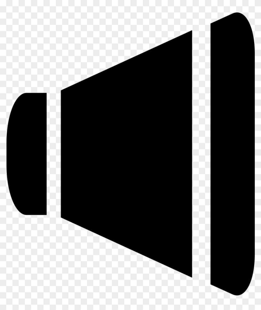 Vector Transparent Download Svg Png Icon Free Download - Loudspeaker Png Silhouette Clipart #3330786