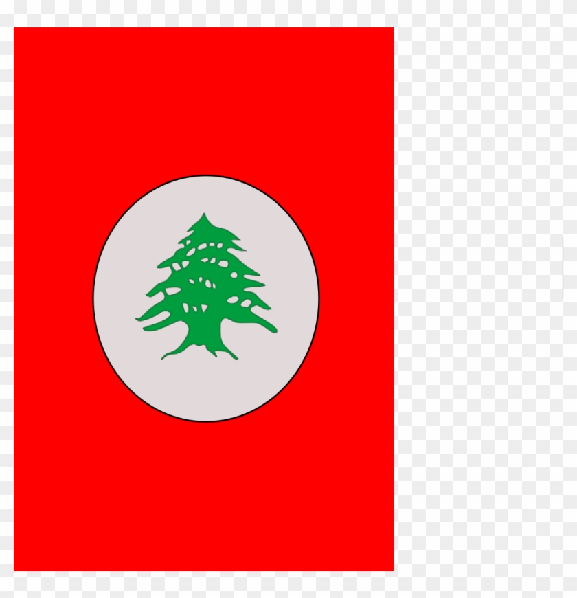 First Attempt At Making A Flag/banner, Here Is A Banner - Lebanon Flag Clipart