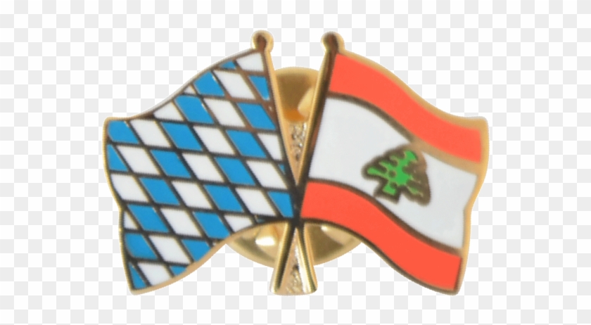 Lebanon Friendship Flag Pin, Badge - Coin Purse Clipart