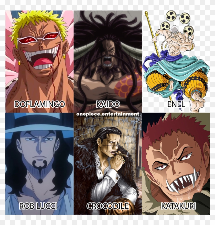 Fujitora Or Aokiji, Issho Or Kuzan, Wisteria Tiger - One Piece Badass Villains Clipart