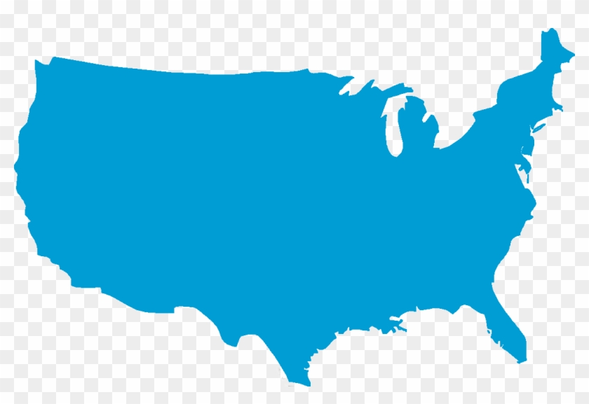 Surgisil Llp Global - Vector Us Map Png Clipart