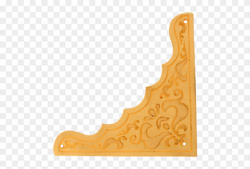 Brass Casting Corner - Plywood Clipart
