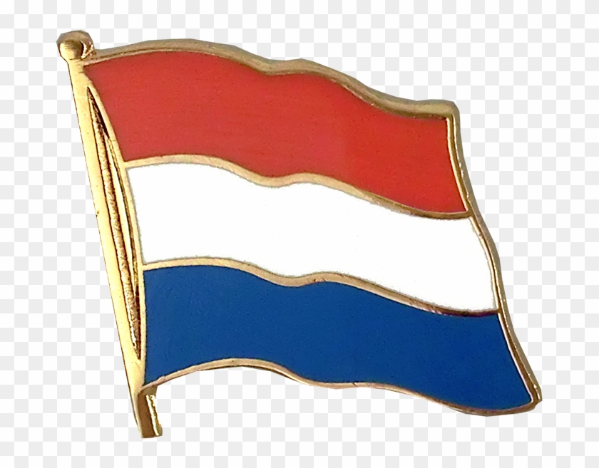 Netherlands Flag Lapel Pin - Netherlands Flag Pin Clipart