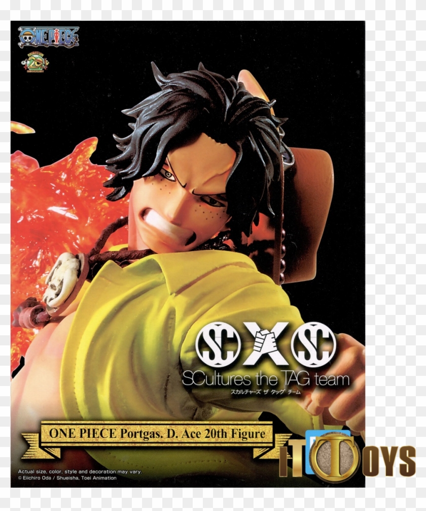 Scultures One Piece Portgas - Scultures The Tag Team Edward Newgate Clipart