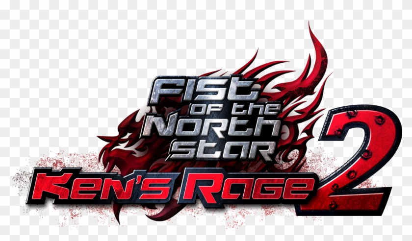 Fist Of The North Star - Fist Of The North Star Ken's Rage 2 Logo Png Clipart #3332682
