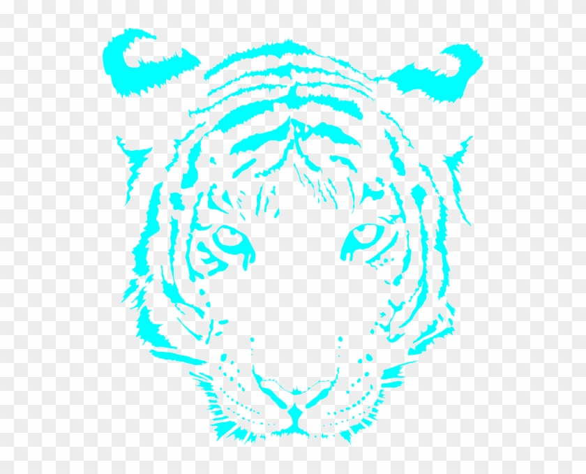 Blue Tiger Svg Clip Arts 546 X 599 Px - Nokia 2690 Clip Arts - Png Download