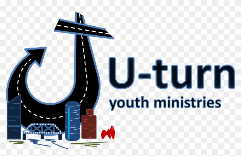U Turn Youth Ministries Logo - Graphic Design Clipart #3333069