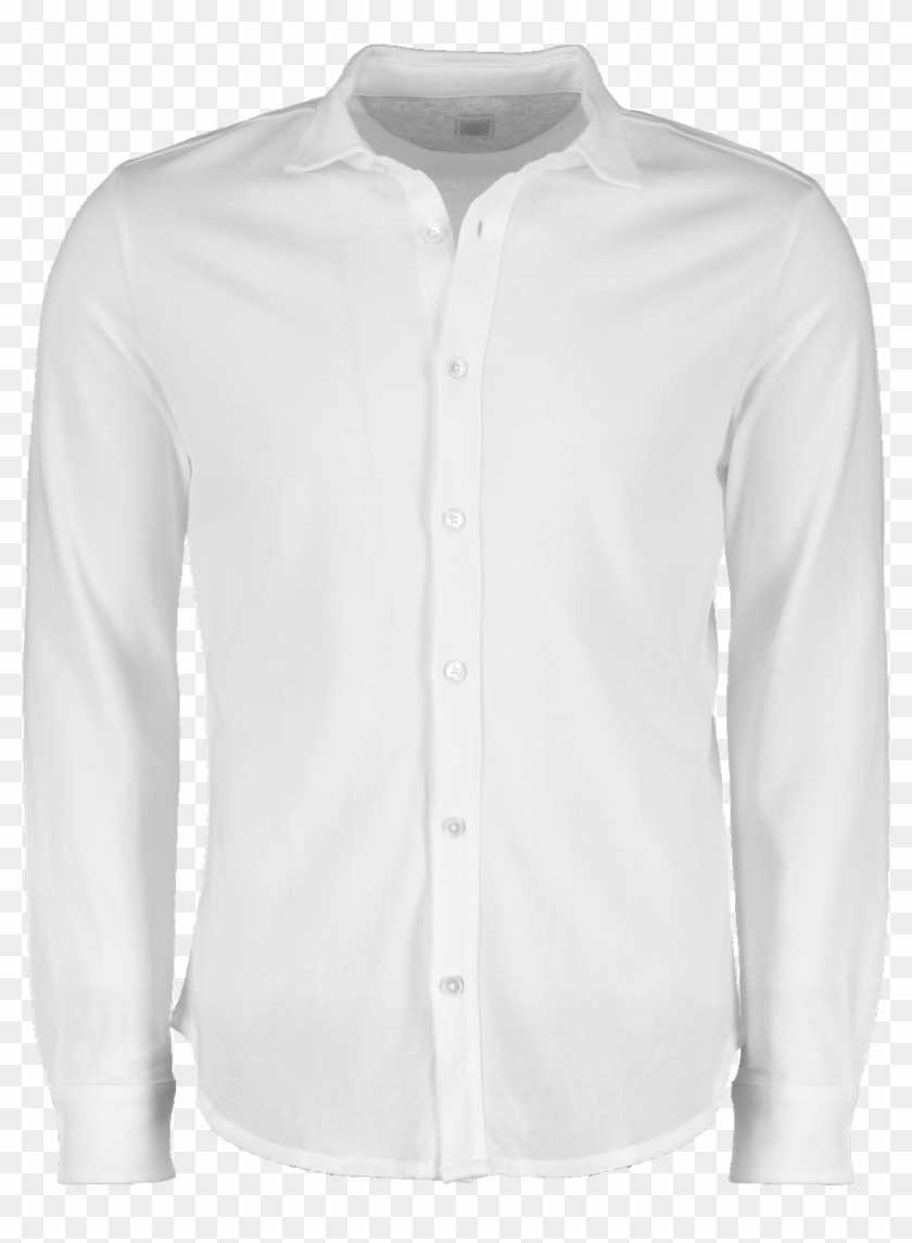 Button Down Shirt - Long-sleeved T-shirt Clipart