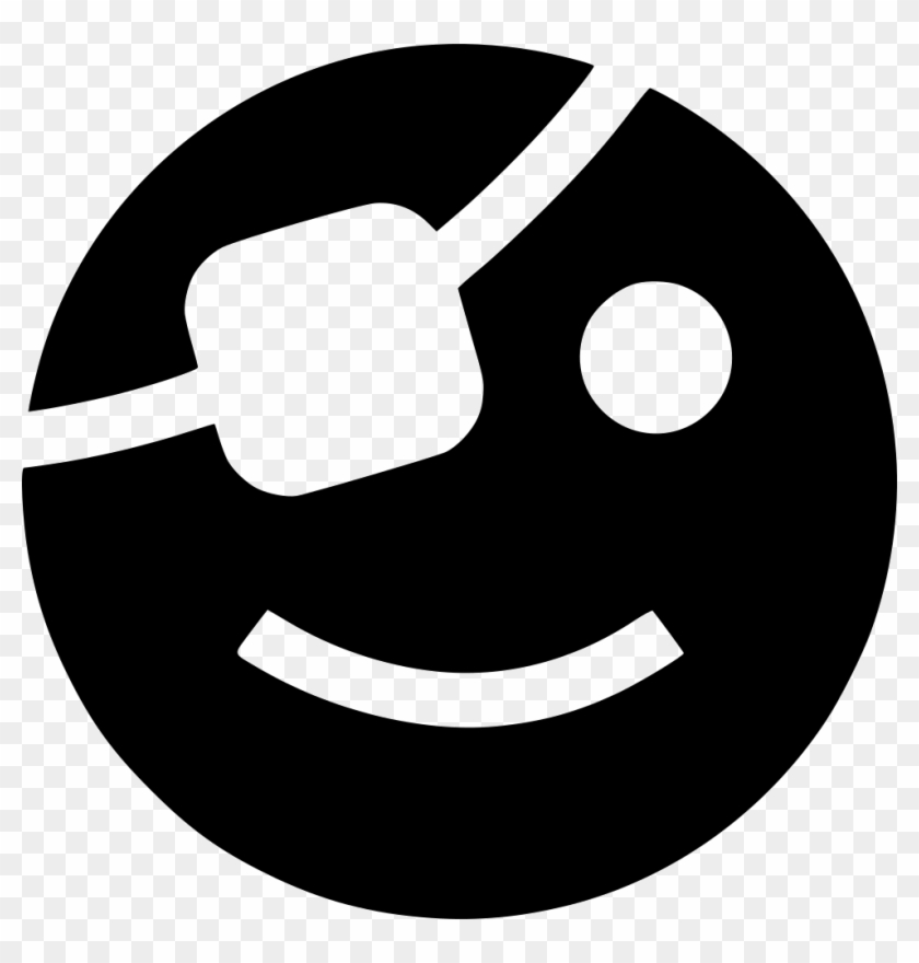 Png File Svg - Funny Pirate Icon Clipart #3333504