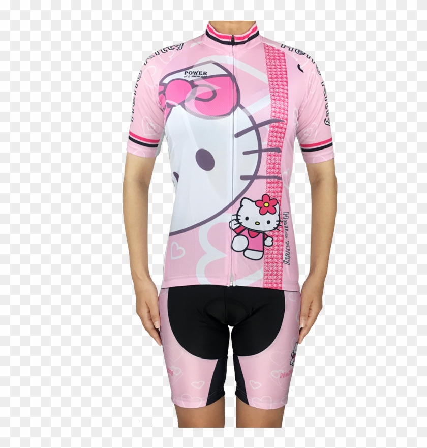 Hello Kitty Women's Cycling Kits - Board Short Clipart #3333610