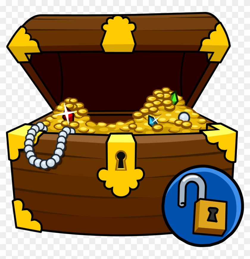 Banner Freeuse Download Introducing Pictures Of Chests - Cartoon Pirate Treasure Chest Clipart #3333682