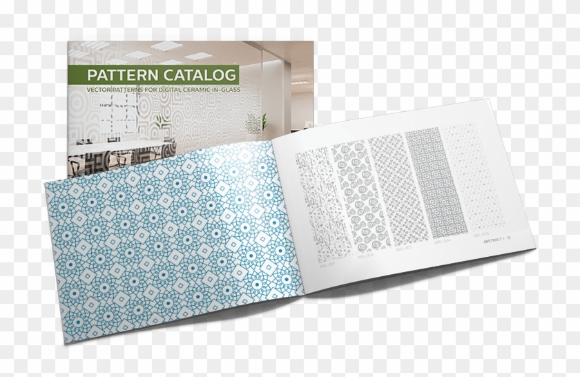 Pattern Catalog Mockup - Book Clipart