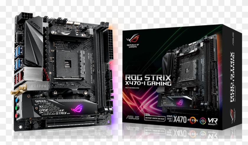 Asus Rog Strix X470-i Gaming - X470 Micro Atx Clipart