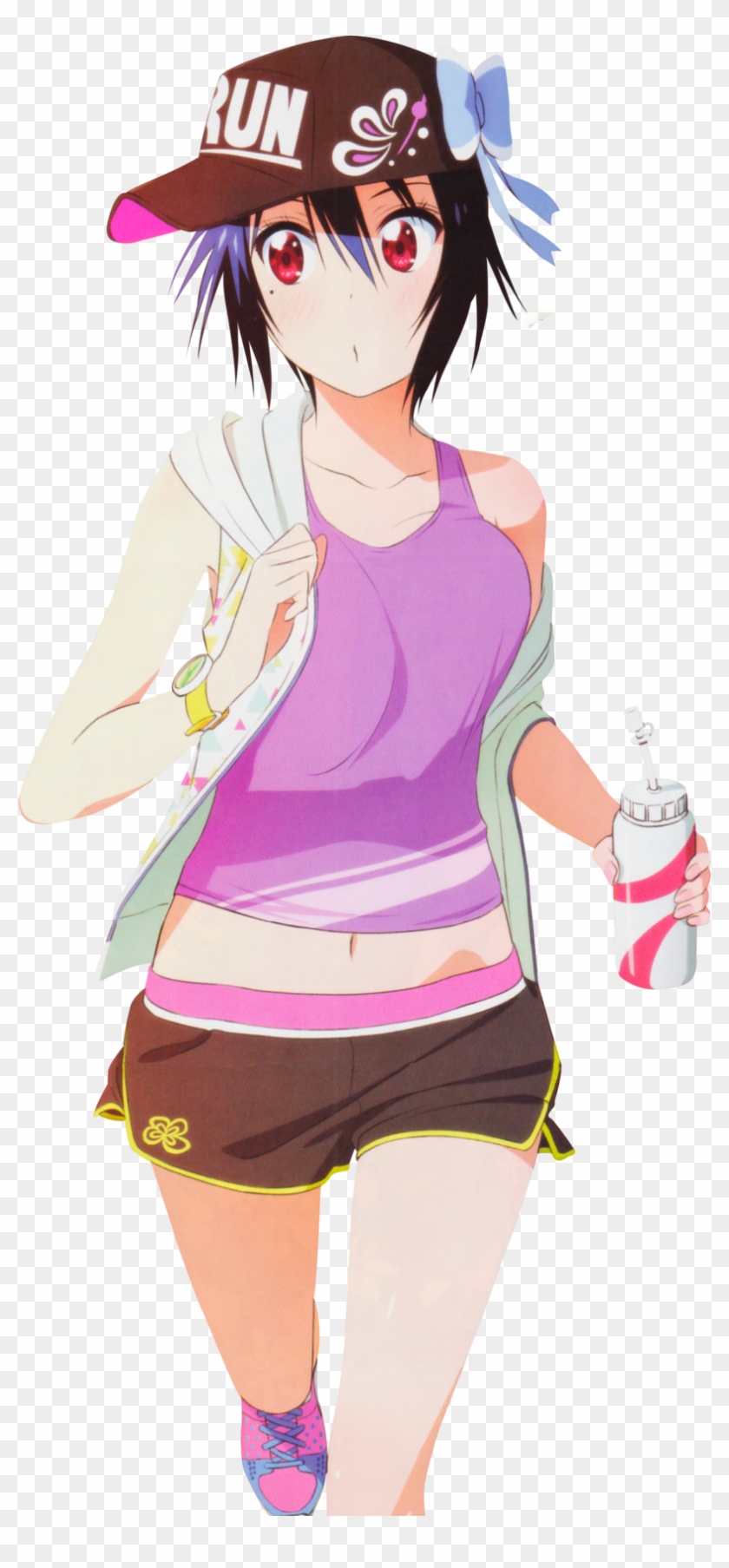 She Is Fit For This Bracket - Anime Girl Running Clothes Clipart