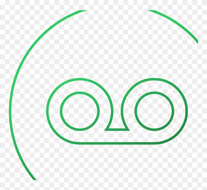 Off-premise Voice Mail Access - Circle Clipart
