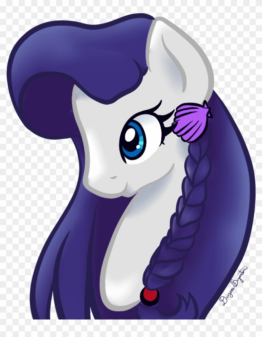 Koharuveddette, Braid, Bust, Cute, Female, Hair Ornament, - Cartoon Clipart #3334852