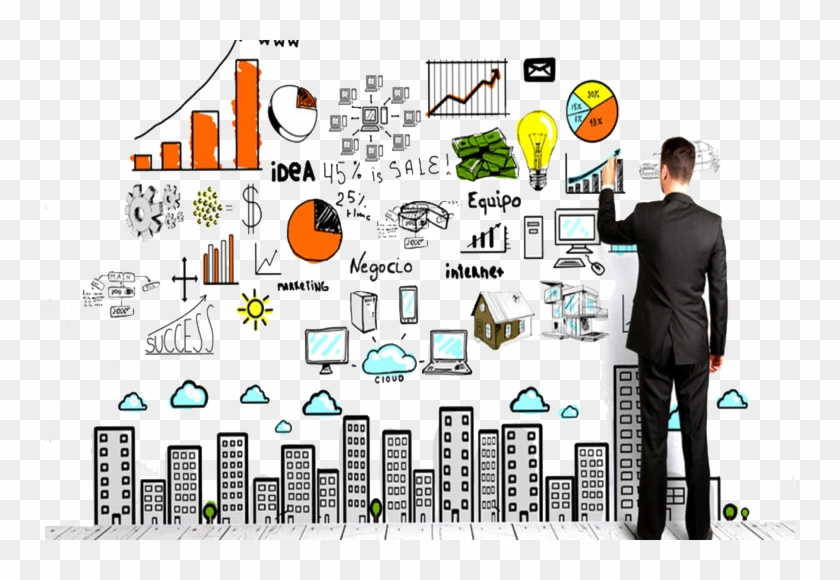 Download Plan De Negocios Png - Empresas Pymes Clipart Png Download