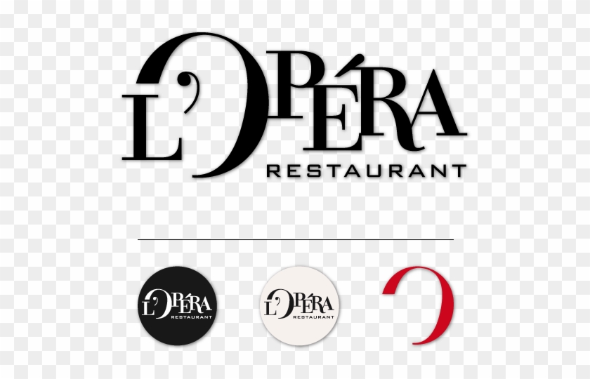 Logo For The Opera Garnier's Restaurant - Opera De Garnier Logo Clipart #3335326