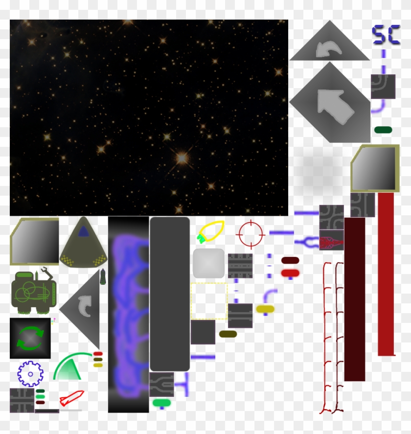 Sprite Sheet - Graphic Design Clipart