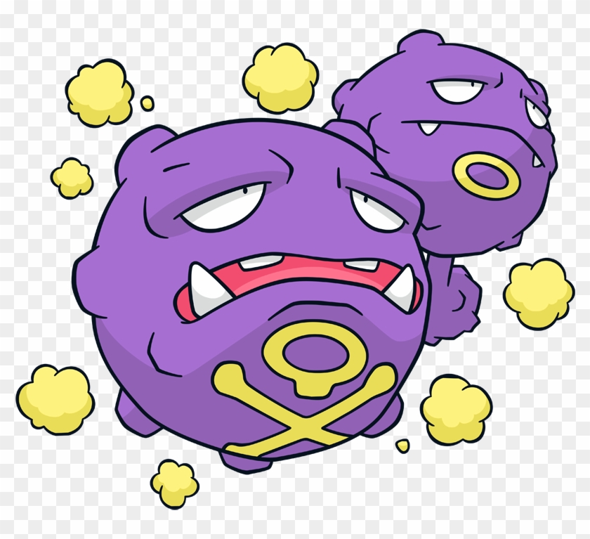 31,826,000 Exp - Pokemon Weezing Clipart #3335657