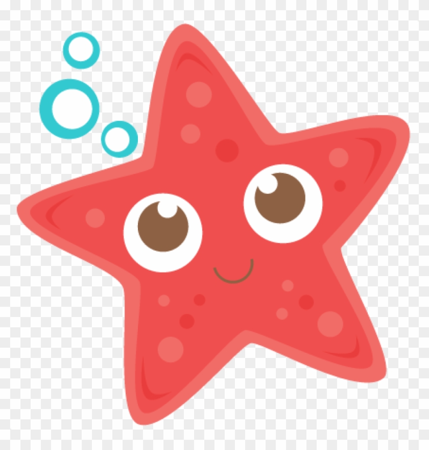 Starfish Clipart Starfish Clipart At Getdrawings Free - Cute Starfish Clipart - Png Download