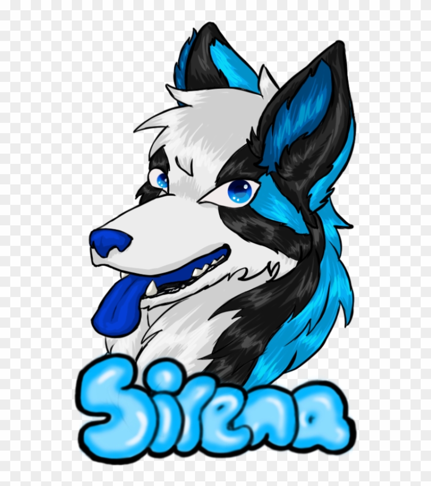 Sirena Badge - Cartoon Clipart