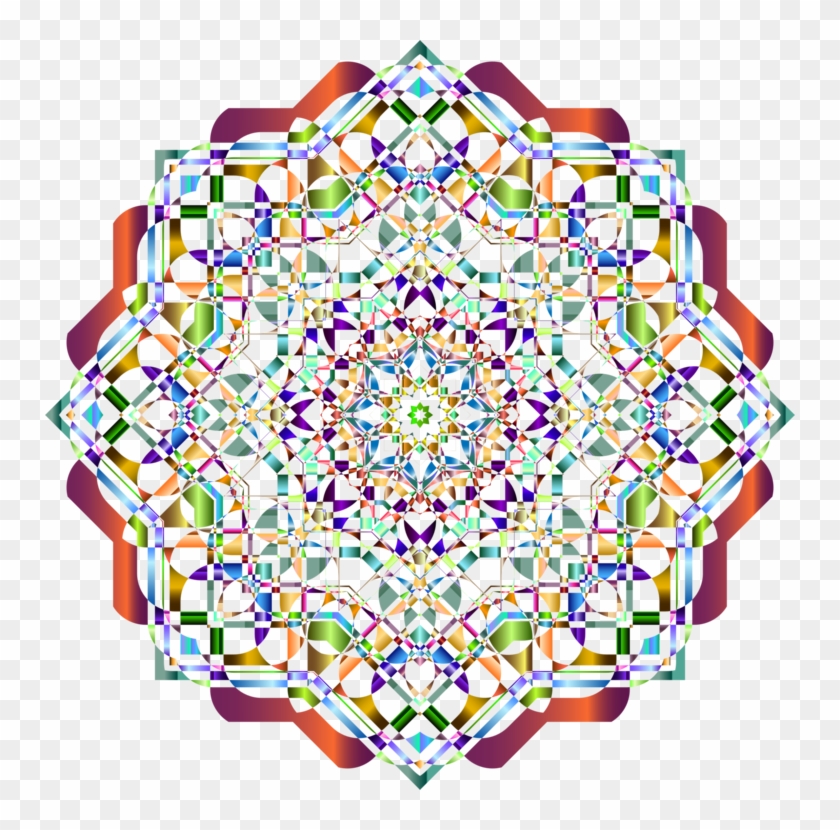 Mandalas For Meditation Computer Icons Kaleidoscope - Motif Clipart #3336058