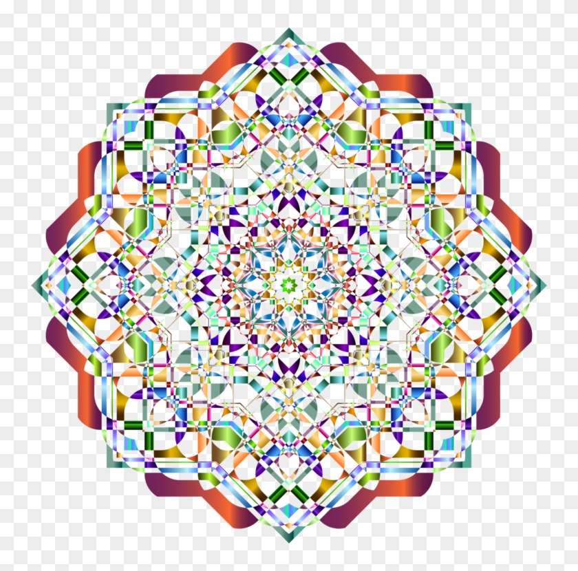 Mandalas For Meditation Computer Icons Kaleidoscope - Motif Clipart #3336058