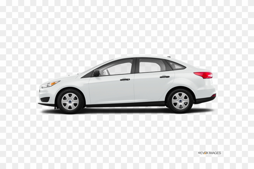 2015 White Ford Focus Sedan Clipart #3336148
