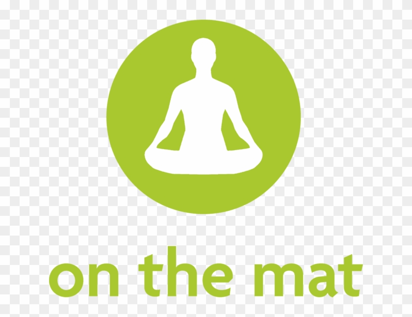 Meditation Clipart Exercise Mat - Yoga - Png Download