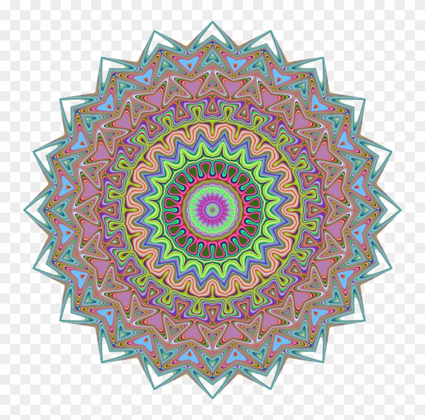 Clip Art Free Mandala Computer Icons Buddhism Hinduism - Circle - Png Download #3336204