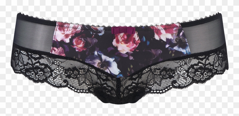 Dark Rose Short Product Image Front - Panties Clipart #3336387