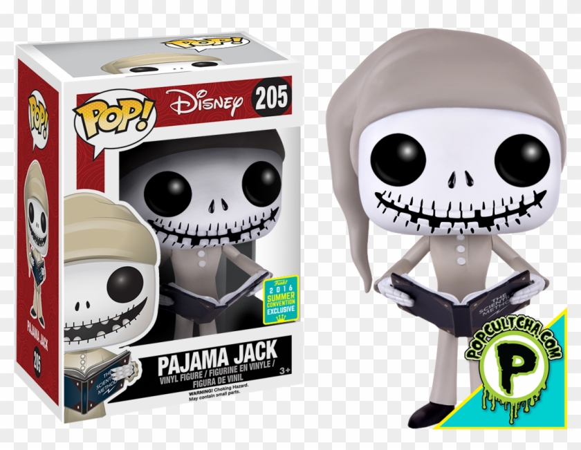 Nightmare Before Christmas - Pajama Jack Skellington Pop Clipart #3336473