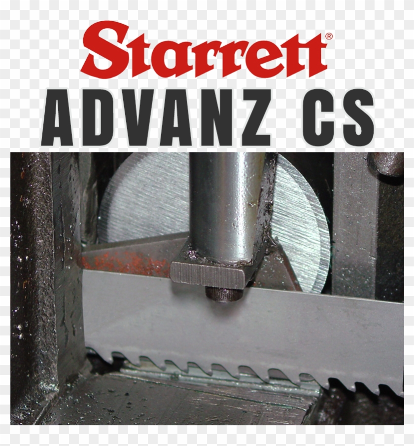 Advanz Cs Carbide Band Saw Blade - Starrett Clipart #3336790