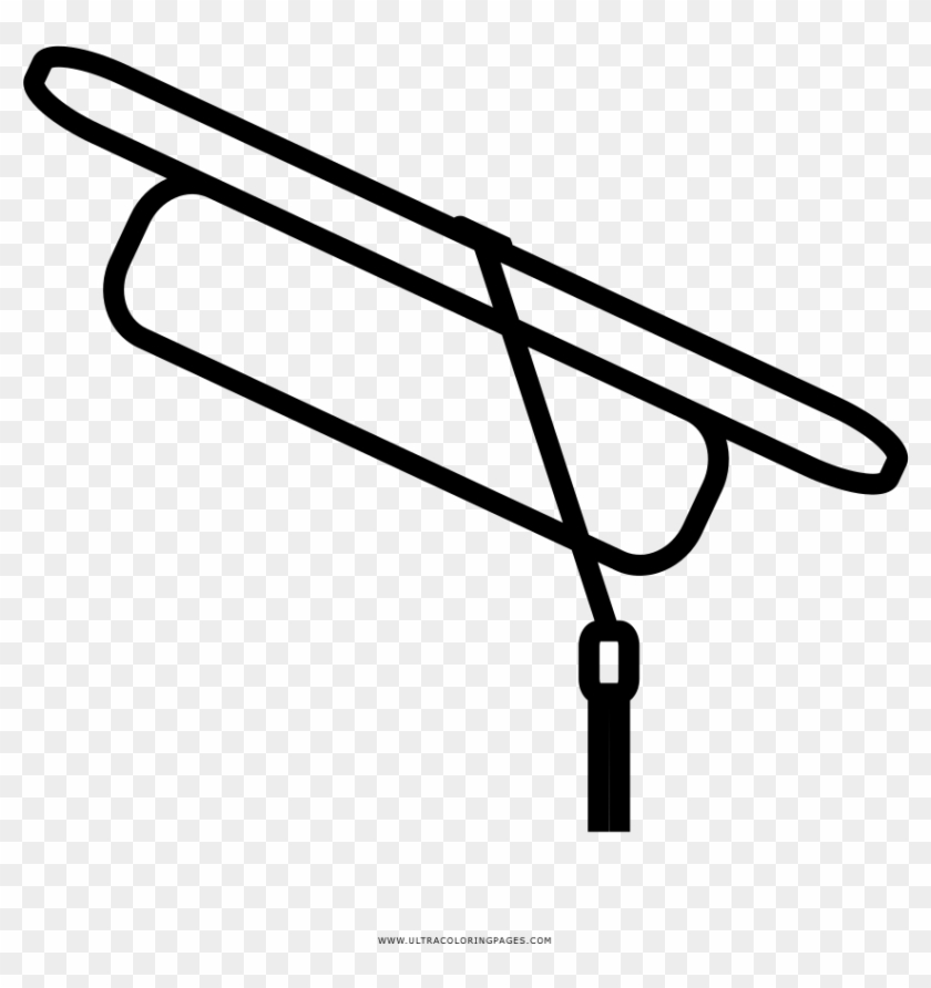 Mortar Board Coloring Page - Drawing Clipart #3337490