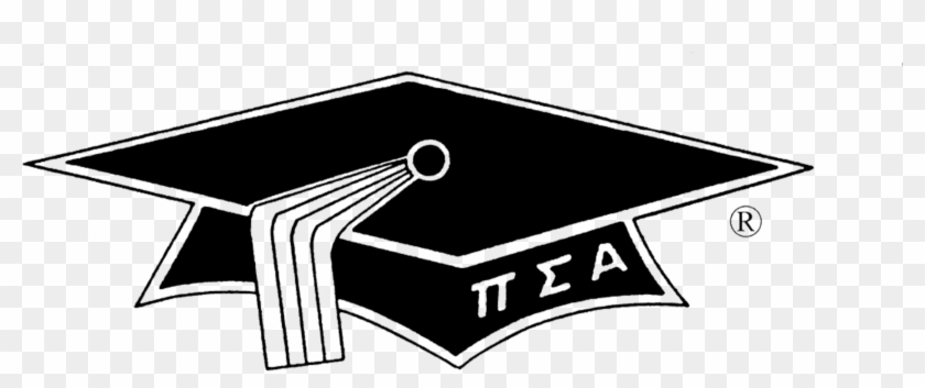 Bw-transparent - Mortar Board Honor Society Logo Clipart #3337620