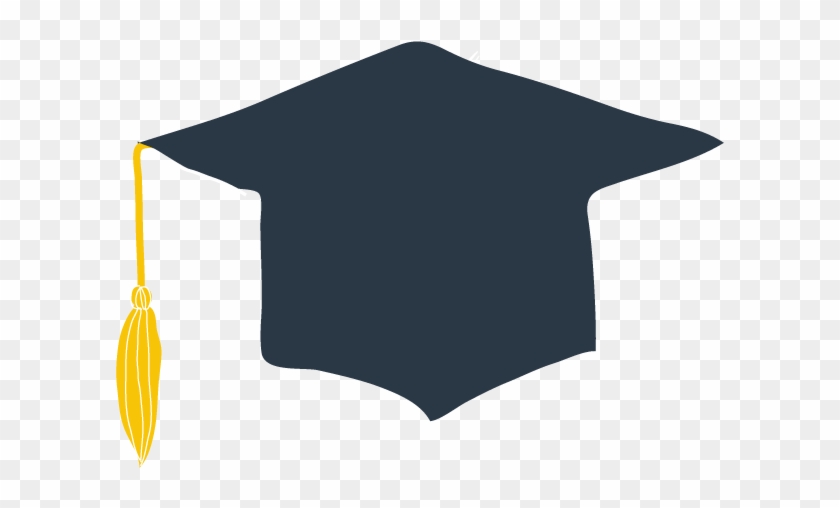 Mortarboard - Graduation Cap Without Background Clipart #3337648