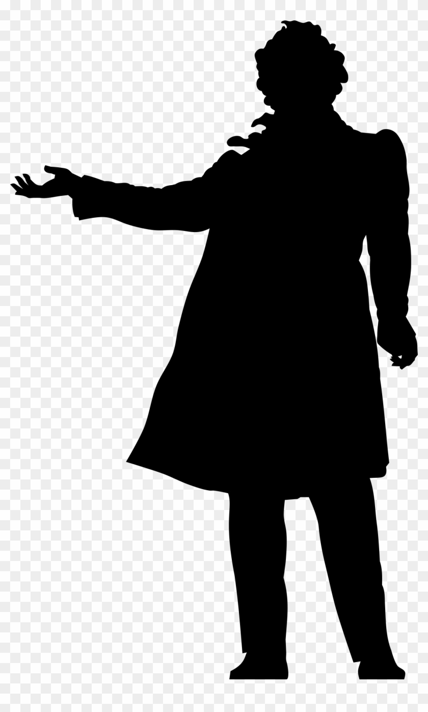 This Free Icons Png Design Of Monument To Pushkin - People Reading Poetry Silhouette Clipart #3338166