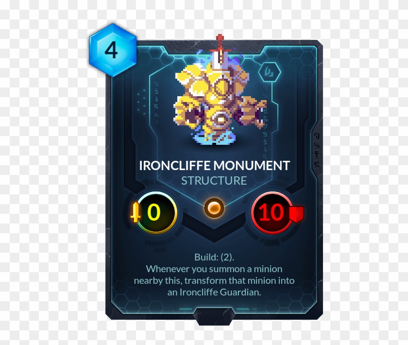 Ironcliffe Monument - Duelyst Strategos Clipart #3338230